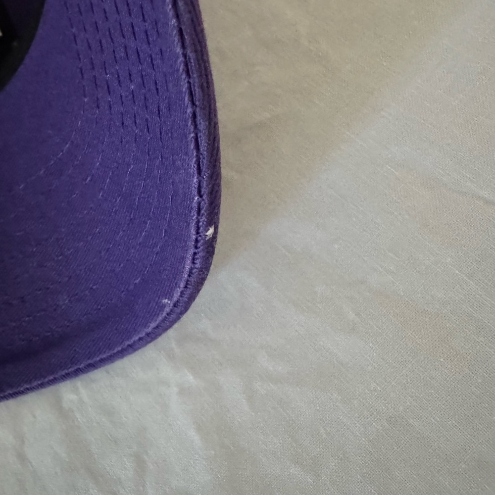 Los Angeles Lakers Hat Cap Brand NBA Basketball Hardwood Classics Purple‎ Small - Picture 10 of 11